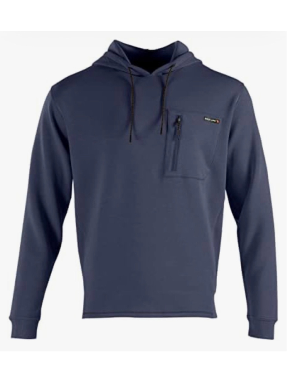 Men's Salt Life Gaffer Performance Fleece Hoodie in Black, Sz XL